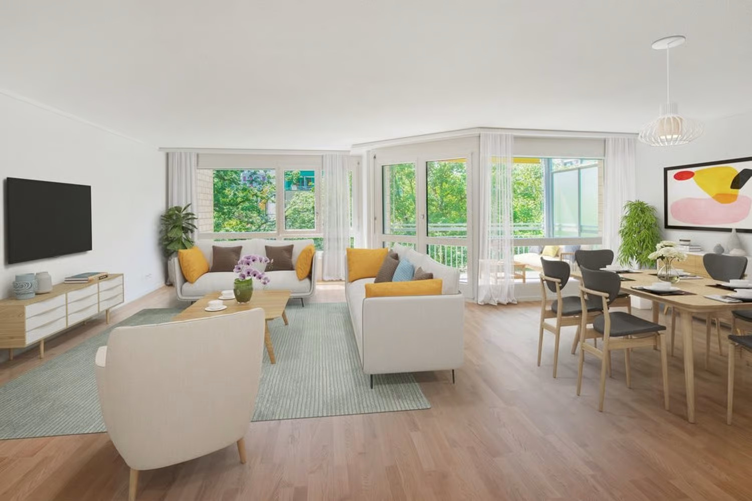 Living in the Wittigkofen Quarter — Modern Apartment