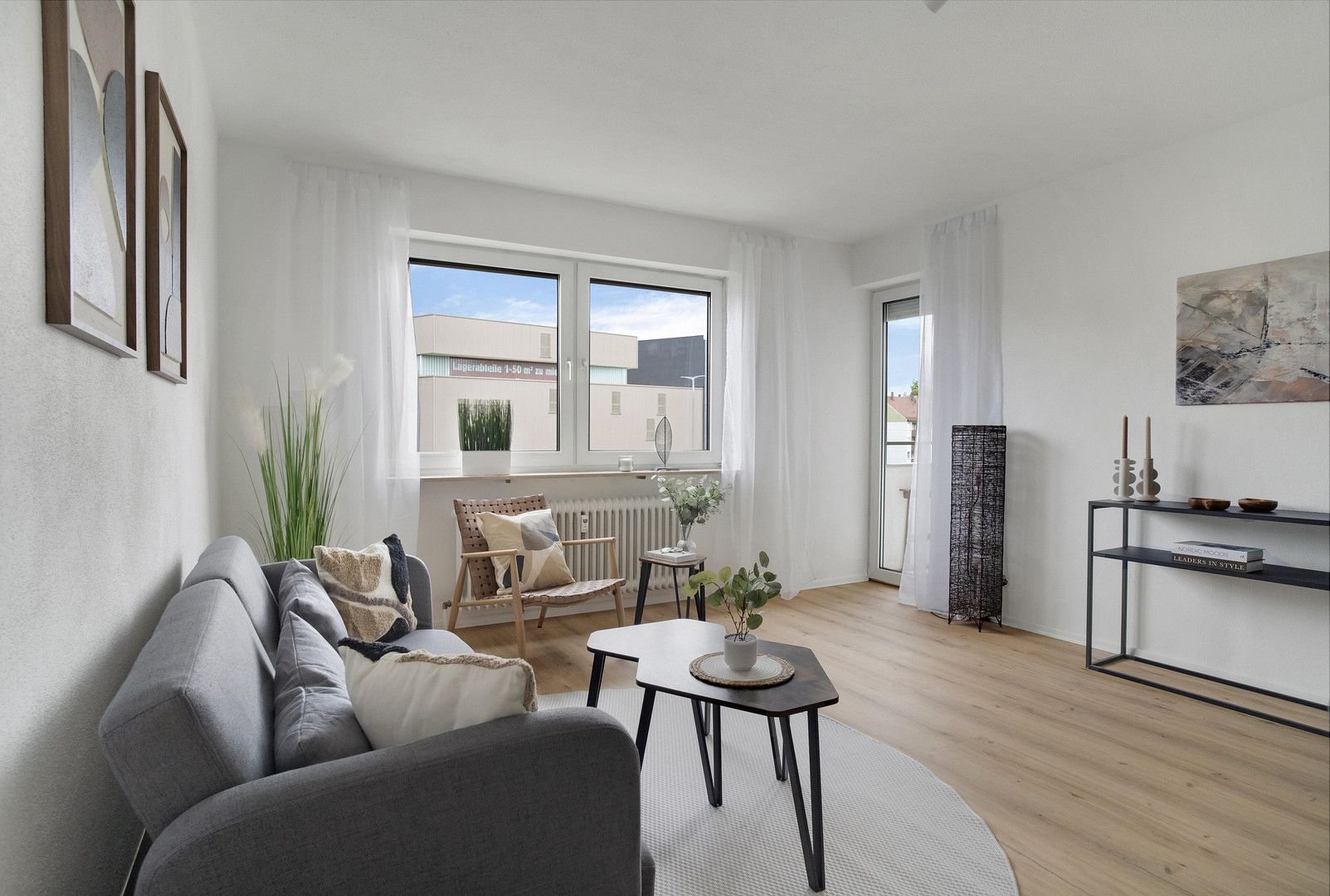Bright, modern, and light-filled 2-room apartment in a great location in Nuremberg!
